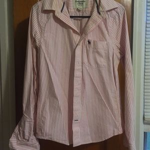 Abercrombie Pinstripe Button Up